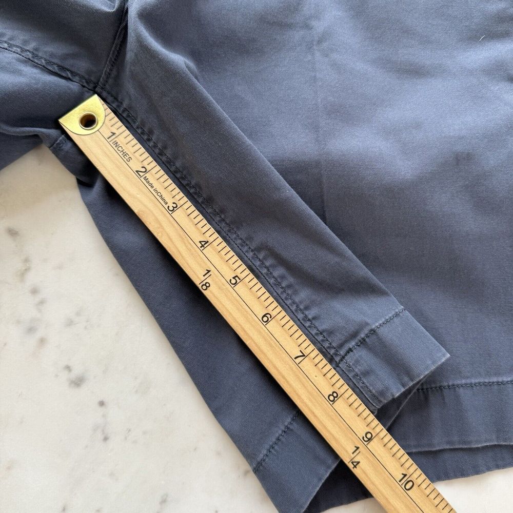 Faherty Island Life Chino Shorts Mens Size 30 8" Inseam Stretch Blue $118 - Picture 12 of 12